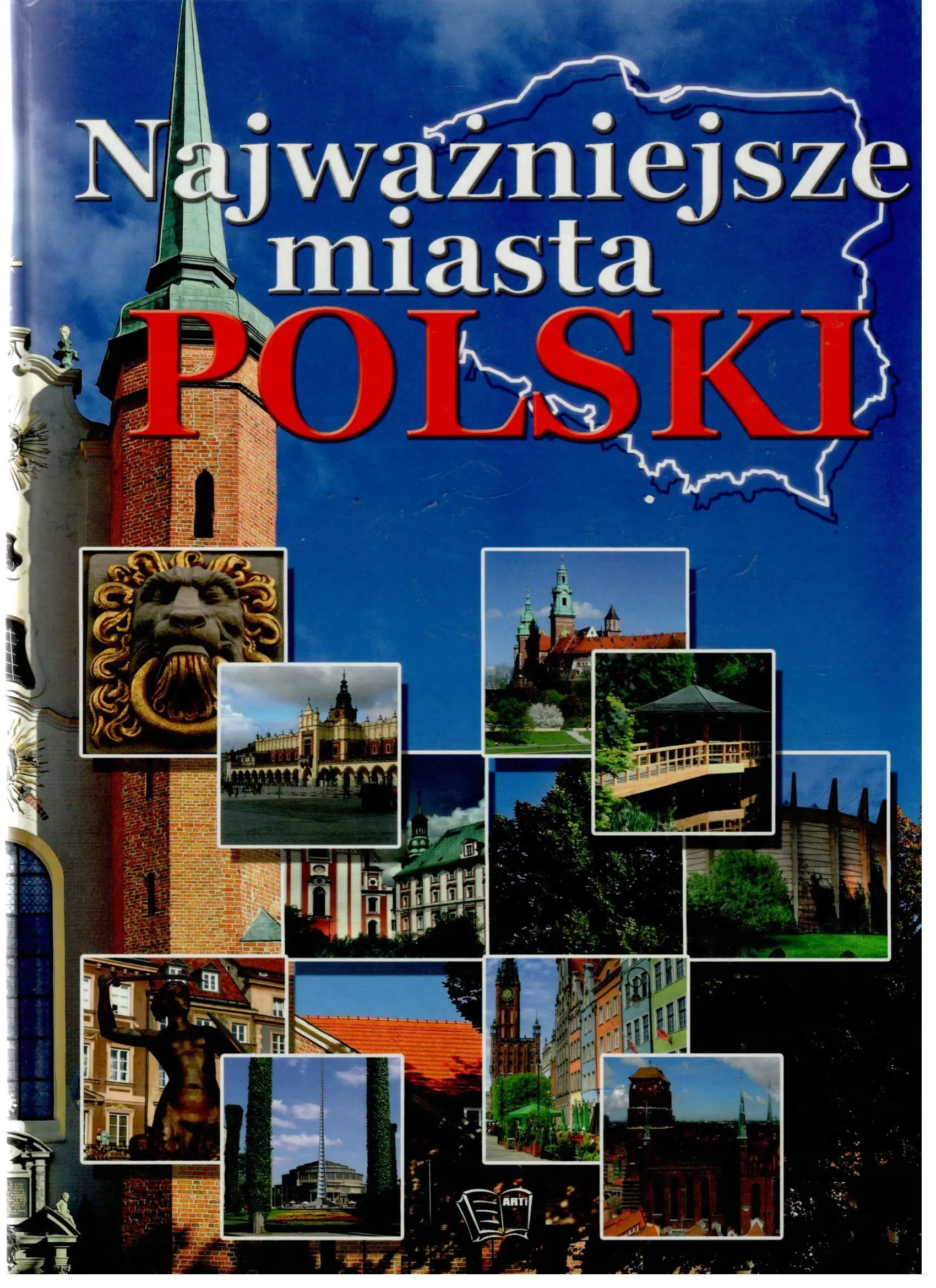 Książka - Najważniejsze miasta Polski Arti