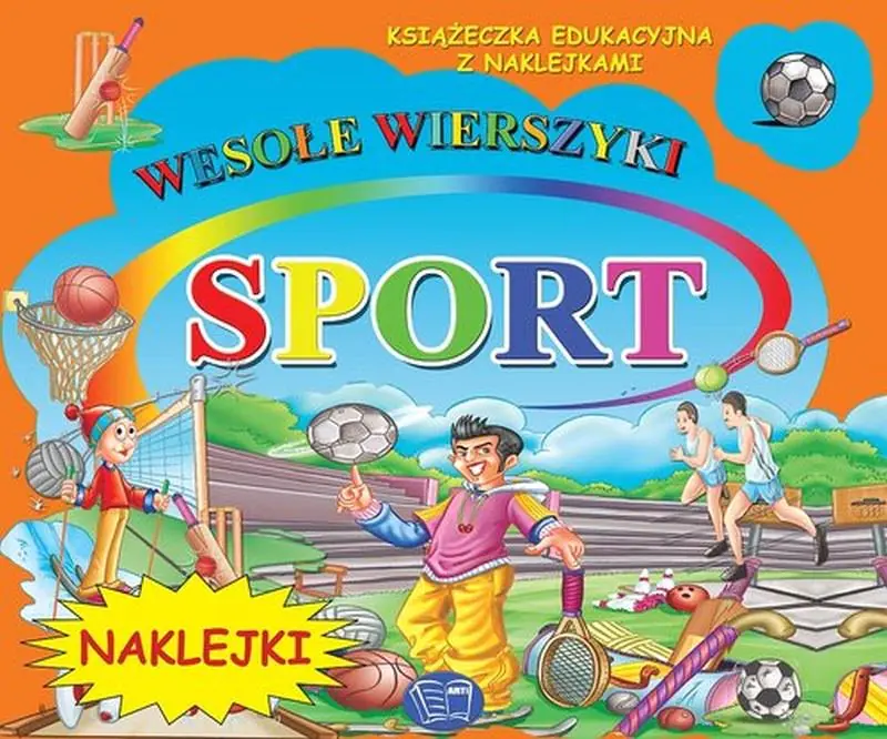 Książka - Wesołe wierszyki. Sport