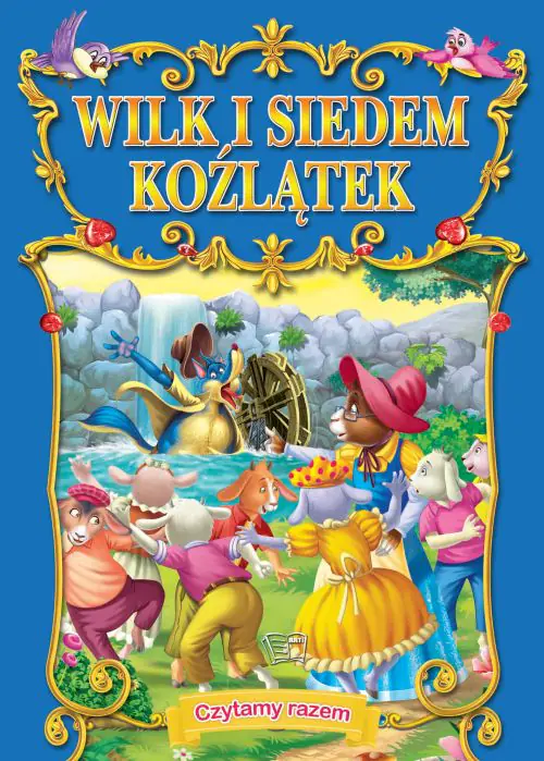 Książka - Wilk i siedem koźlątek (mały format)