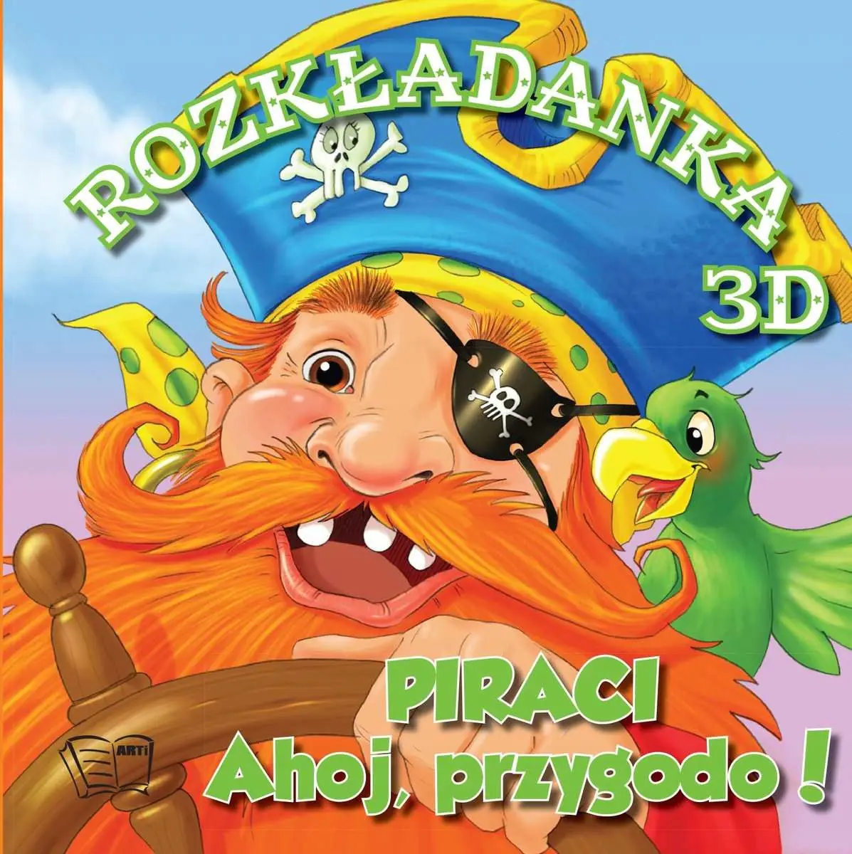 Książka - Piraci. Ahoj Przygodo. Rozkładanka 3d