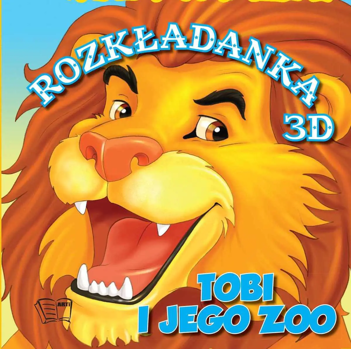 Książka - Tobi i jego zoo. Rozkładanka