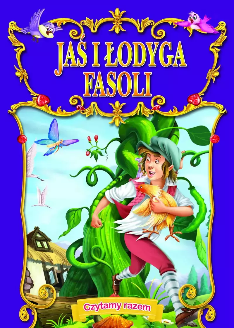 Książka - Jaś i łodyga fasoli czytamy razem