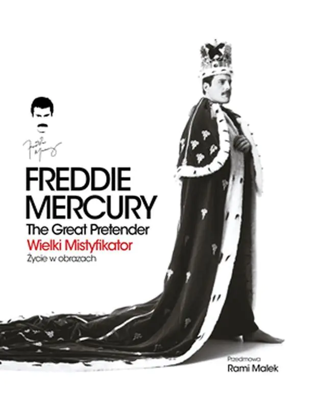 Książka - Freddie Mercury. The Great Pretender. Wielki mistyfikator-Życie w obrazach