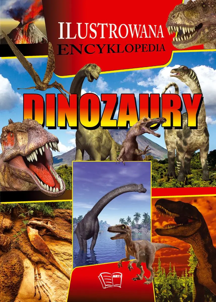 Książka - Dinozaury. Ilustrowana encyklopedia