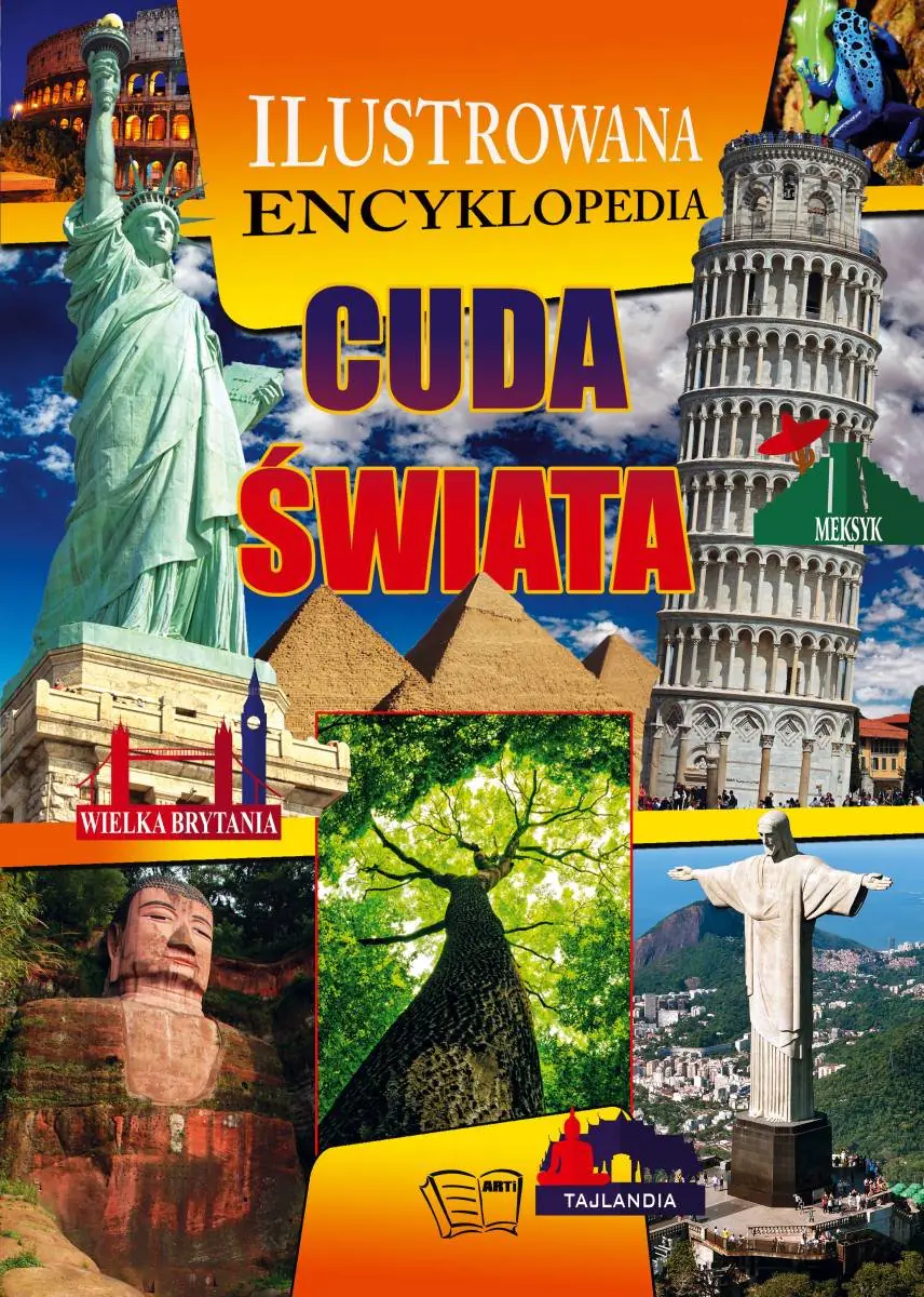 Książka - Cuda świata. Ilustrowana encyklopedia