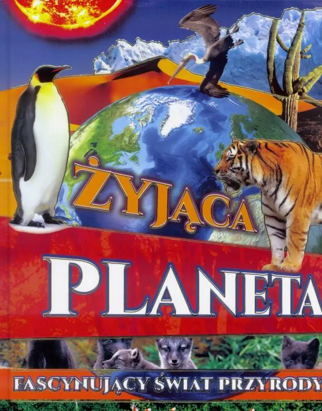 Książka - Żyjąca planeta. Fascynujący świat przyrody