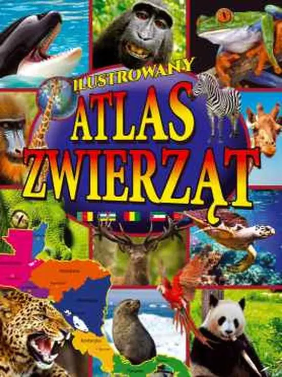 Książka - Ilustrowany atlas zwierząt