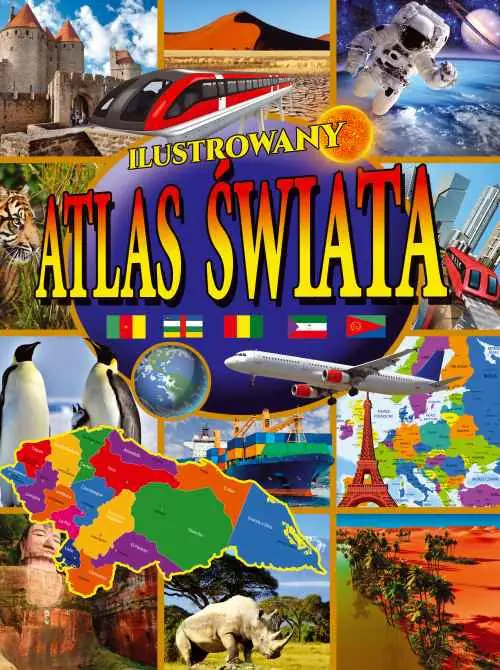Książka - Ilustrowany atlas świata
