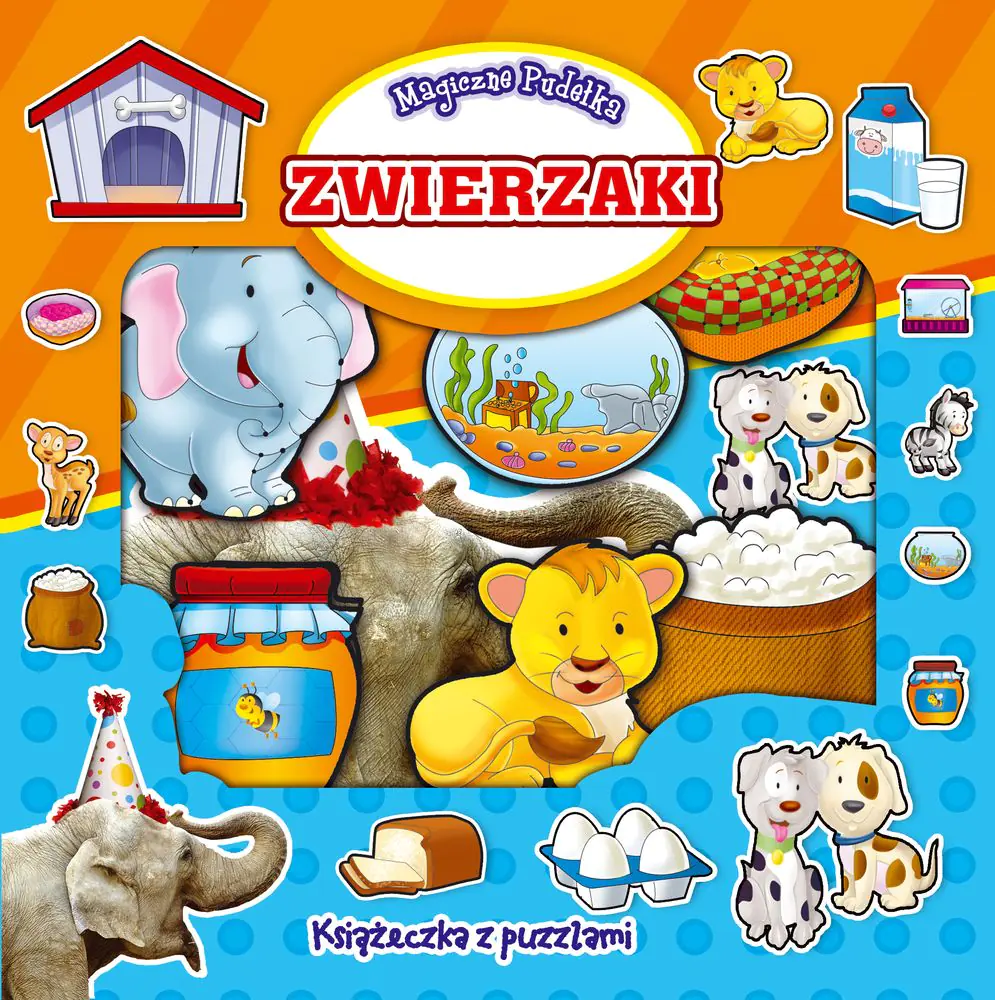 Książka - Magiczne pudełka. Zwierzaki