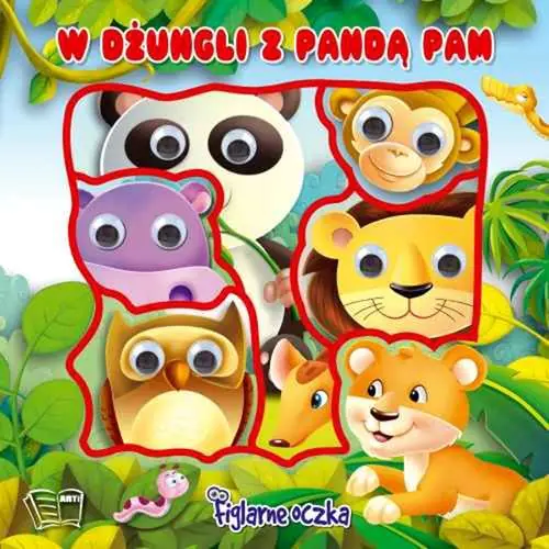 Książka - Figlarne oczka. W dżungli z Pandą Pam