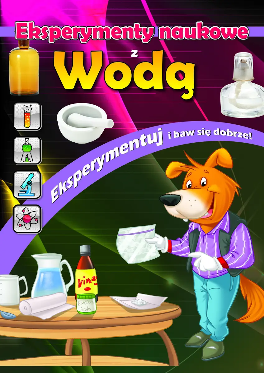 Książka - Eksperymenty naukowe z wodą