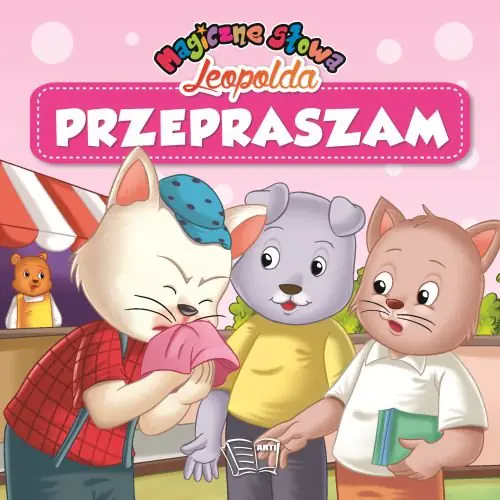 Książka - Przepraszam. Magiczne słowa Leopolda