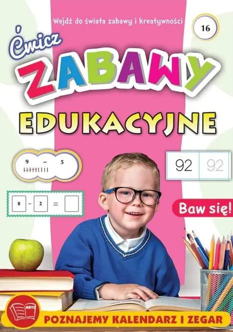 Książka - Zabawy edukacyjne. Ćwicz