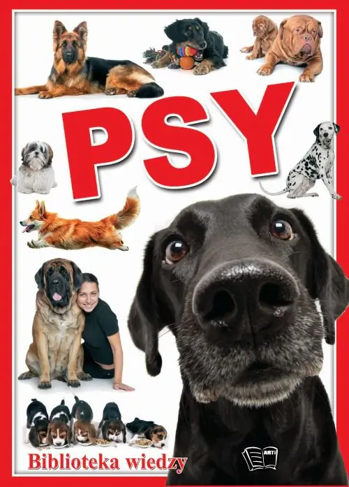 Książka - Psy. Biblioteka wiedzy
