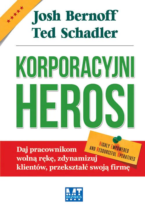 Książka - Korporacyjni herosi