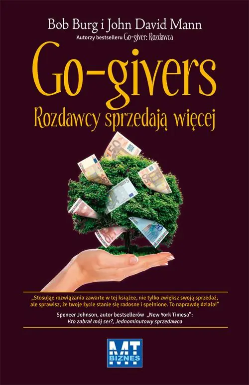 Książka - Go-givers. Rozdawcy sprzedają więcej