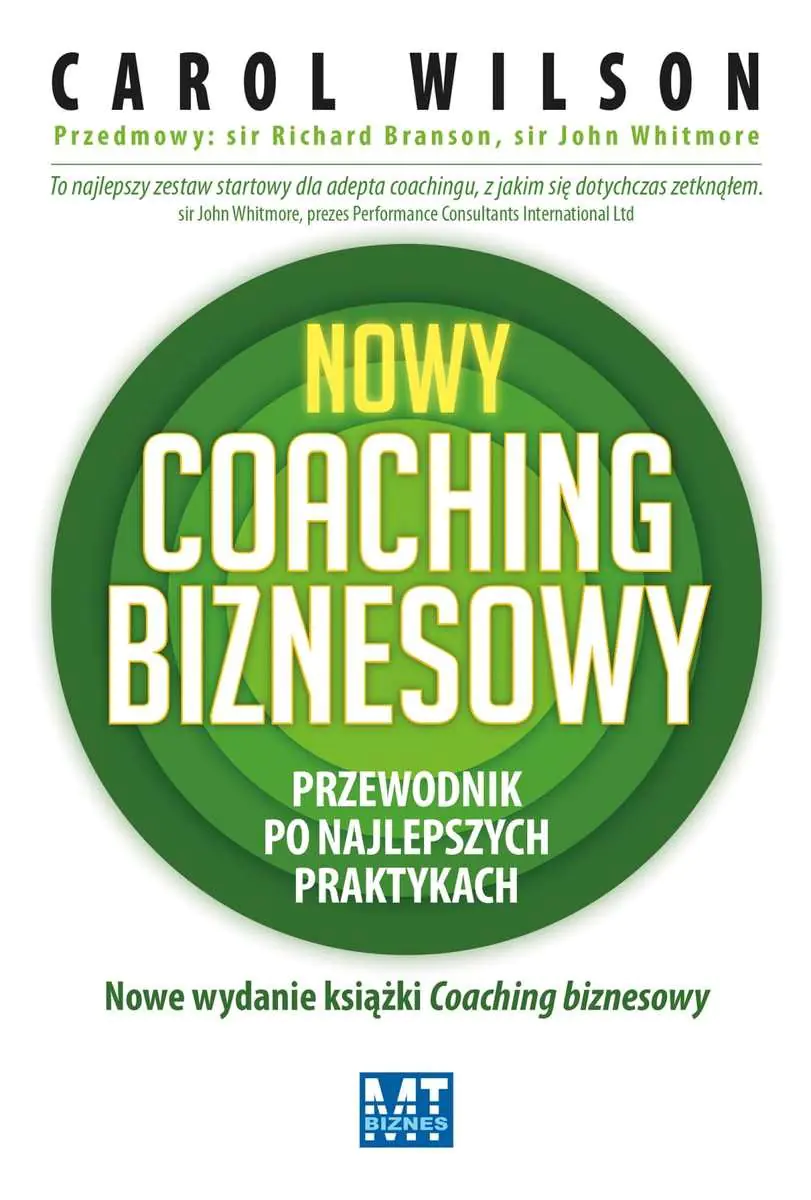 Książka - Nowy coaching biznesowy. Przewodnik po najlepszych praktykach