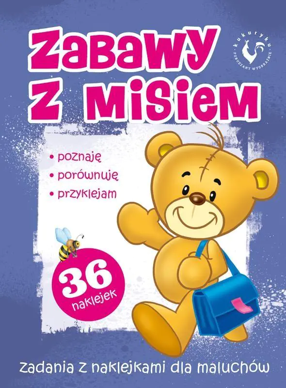 Książka - Zabawy z misiem