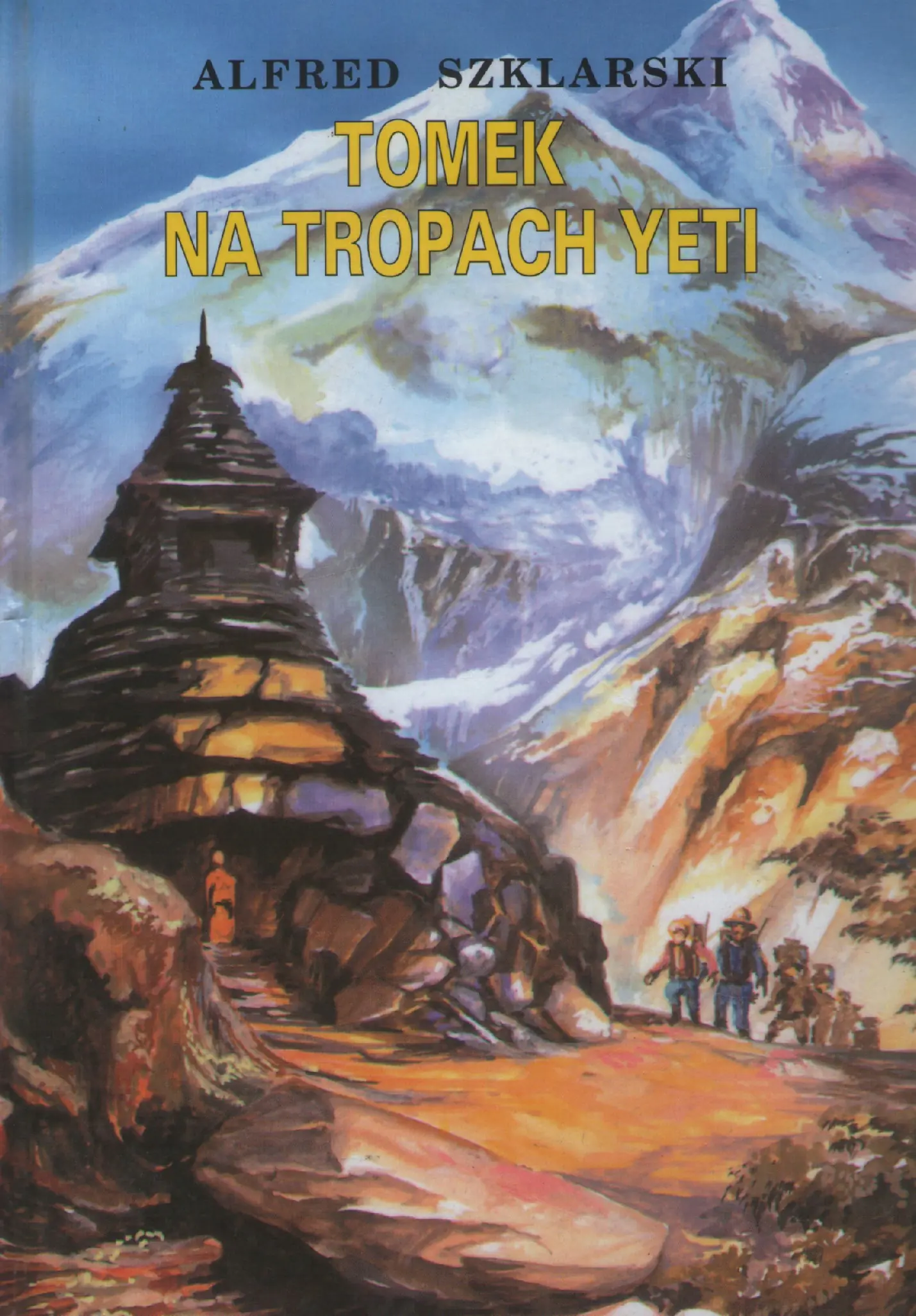 Książka - Tomek na tropach Yeti