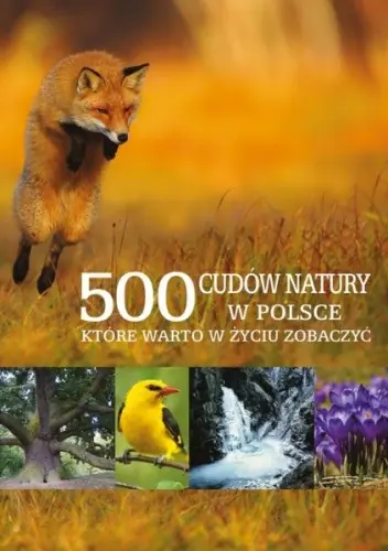 Książka - 500 cudów natury w Polsce