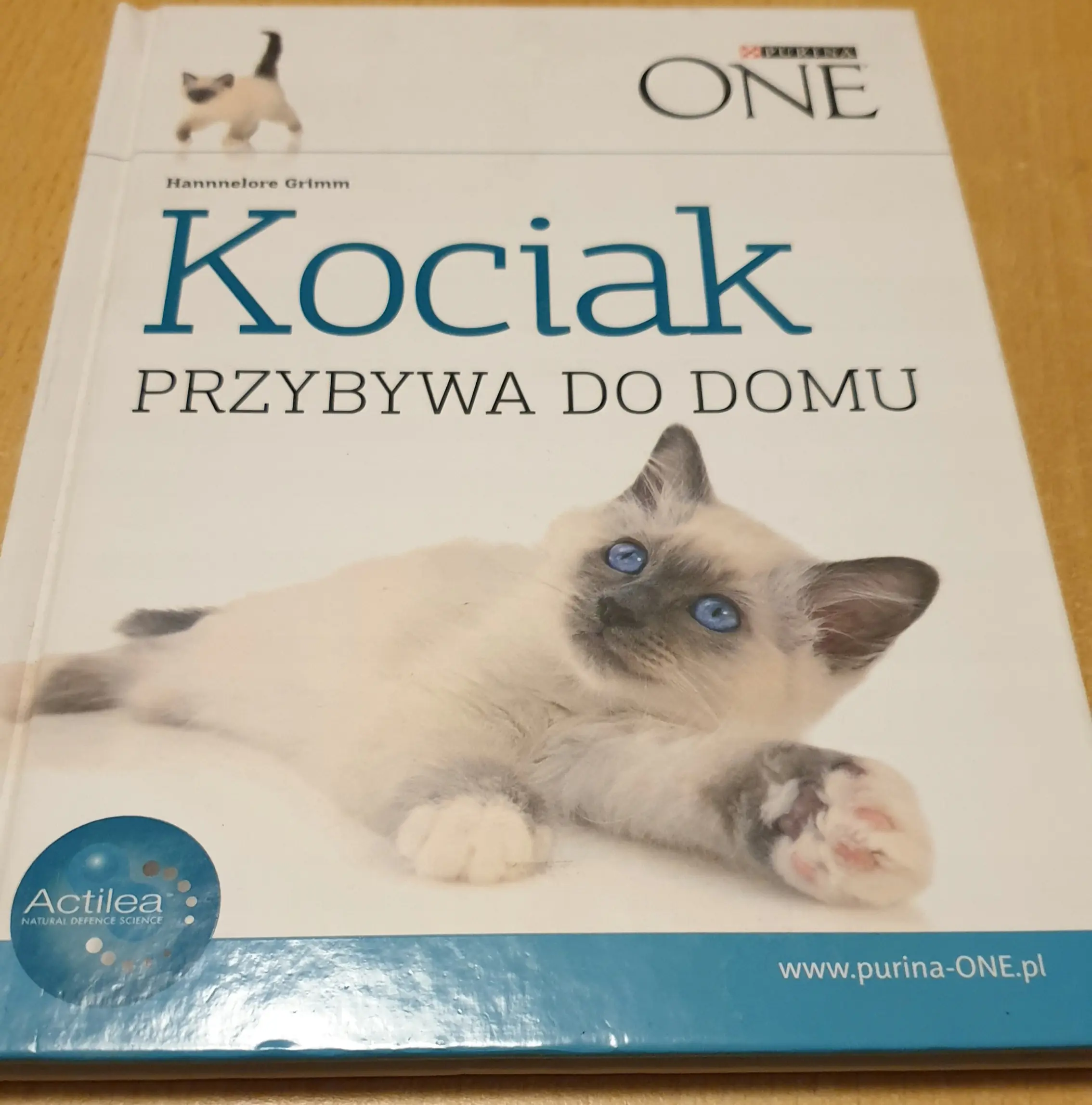 Książka - Kociak przybywa do domu