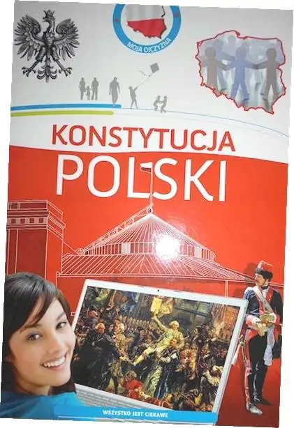 Książka - Konstytucja Polski. Moja Ojczyzna