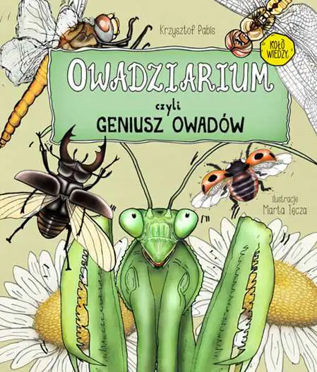 Książka - Owadziarium czyli geniusz owadów