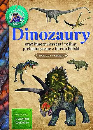 Książka - Dinozaury. Młody obserwator przyrody