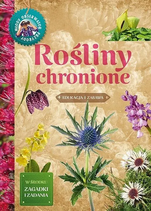 Książka - Młody Obserwator Przyrody. Rośliny chronione