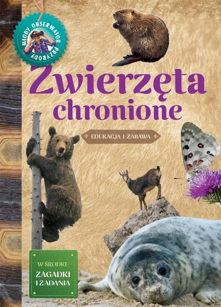 Książka - Młody Obserwator Przyrody. Zwierzęta chronione