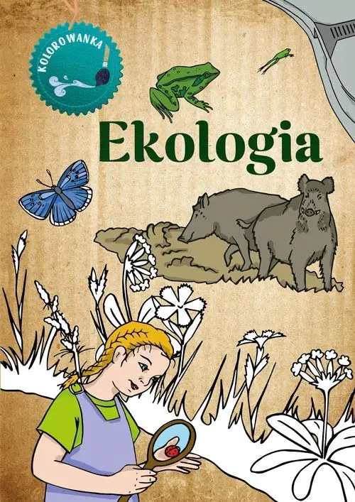 Książka - Ekologia. Kolorowanka