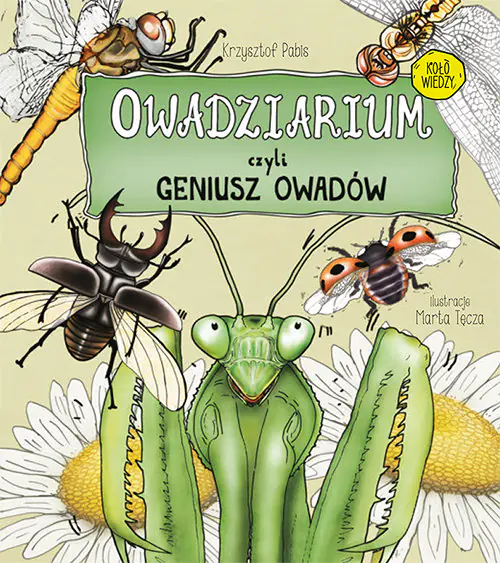 Książka - Owadziarium, czyli geniusz owadów