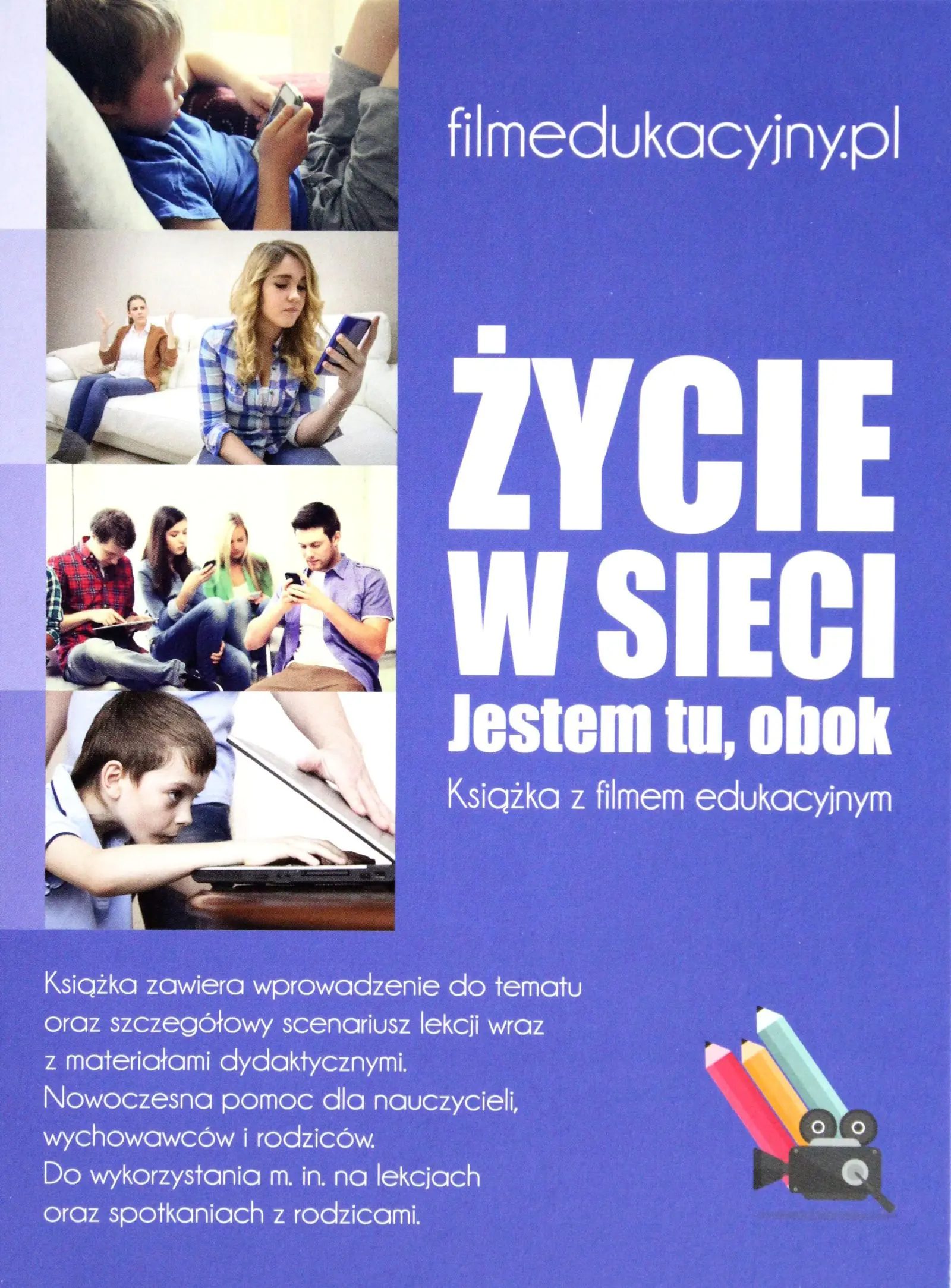 Książka - Życie w sieci. Jestem tu obok (książka + DVD)