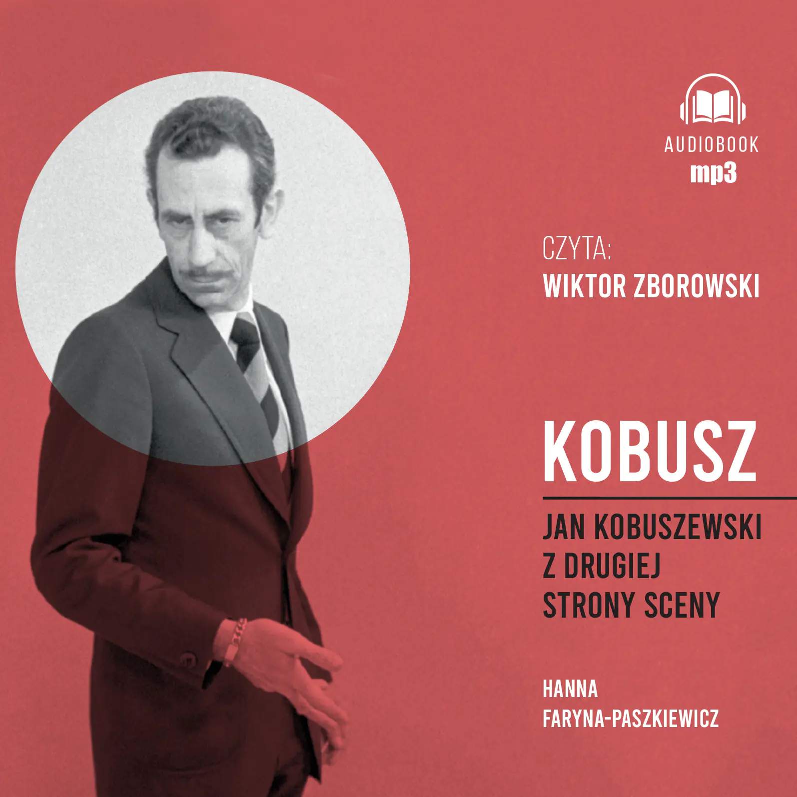 Książka - Kobusz. Jan Kobuszewski z drugiej strony sceny
