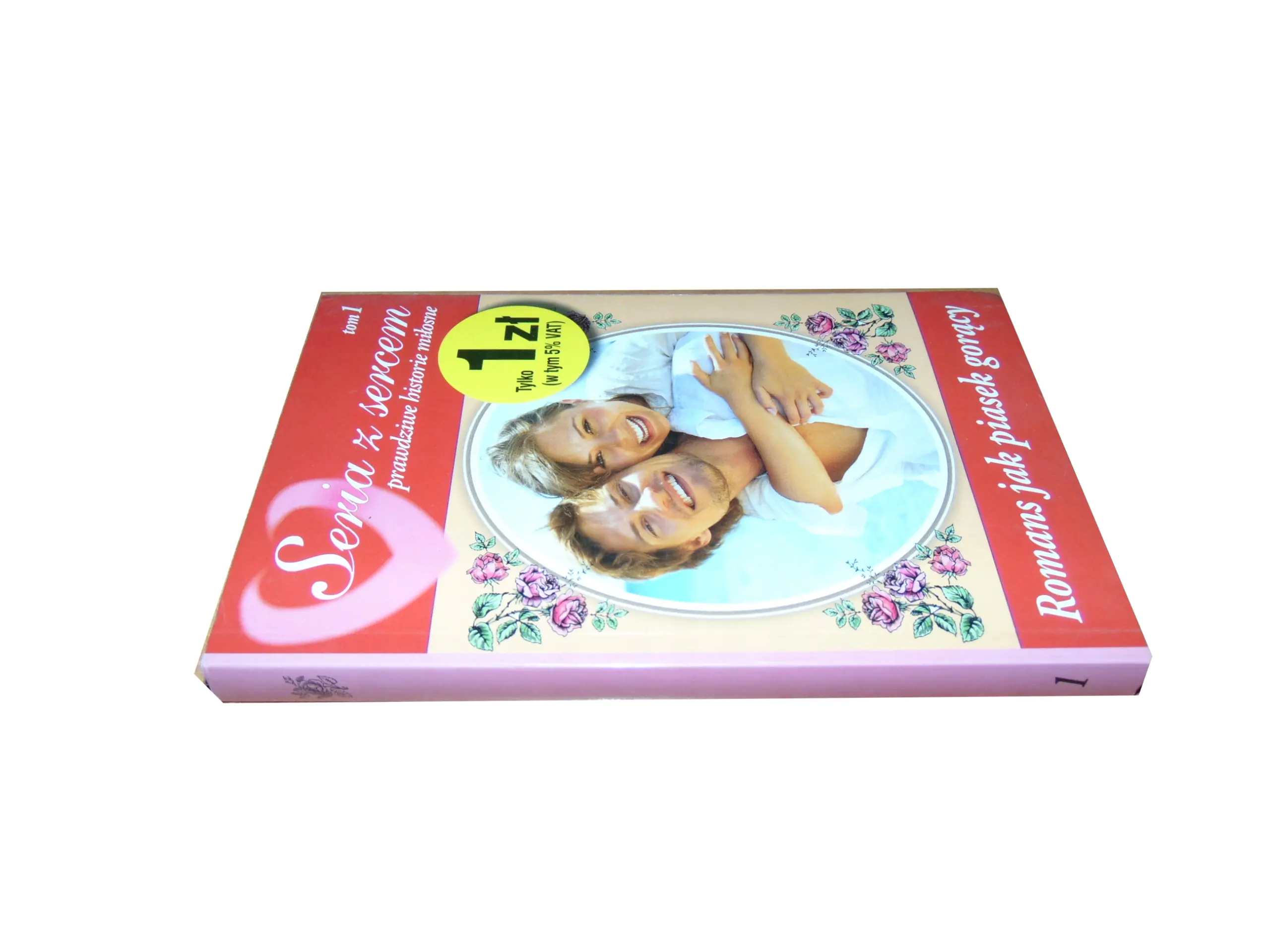 Książka - ROMANS JAK PIASEK GORĄCY