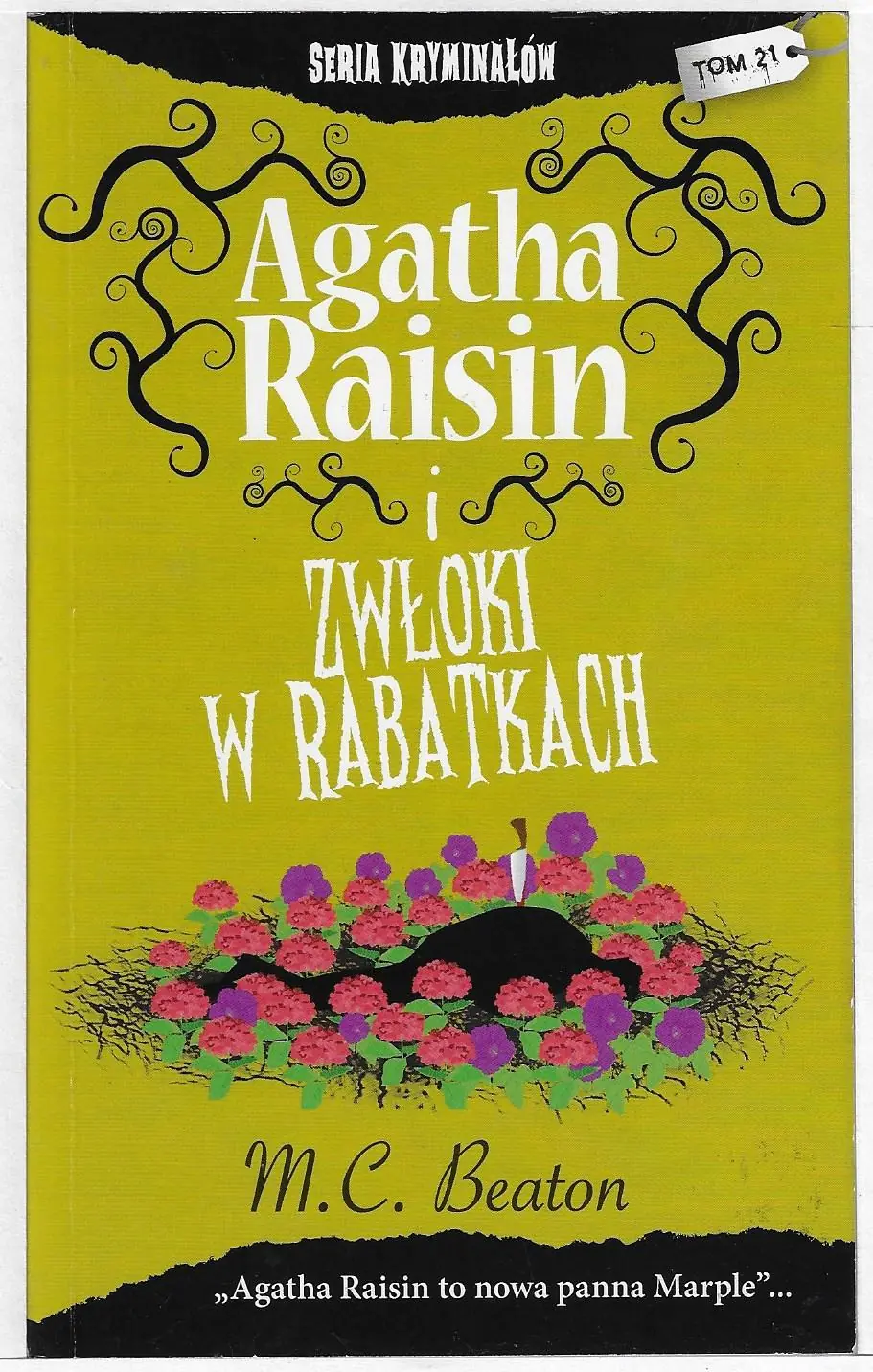 Książka - Agatha Raisin i zwłoki w rabatkach
