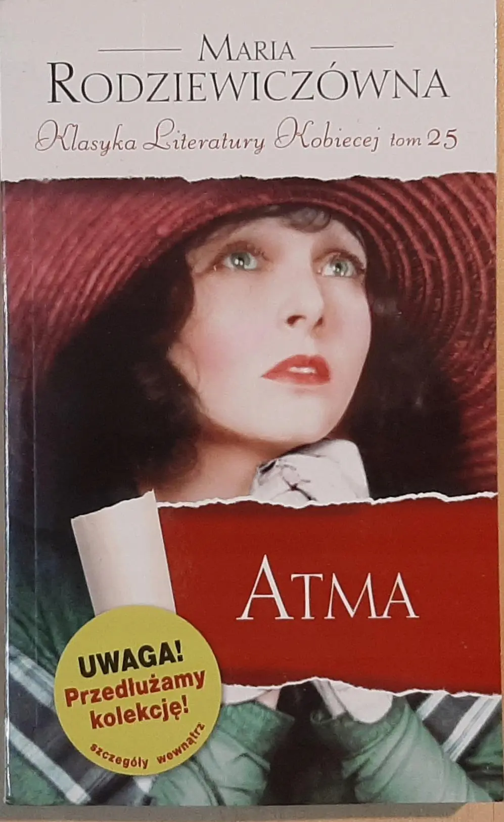 Książka - Atma. Klasyka Literatury Kobiecej. Tom 25 