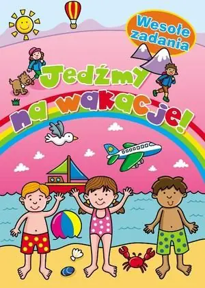 Książka - Wesołe zadania. Jedźmy na wakacje!