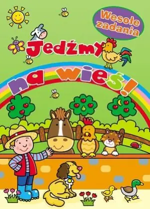 Książka - Wesołe zadania. Jedźmy na wieś!