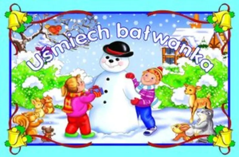 Książka - Uśmiech bałwanka. Trójwymiarowe obrazki