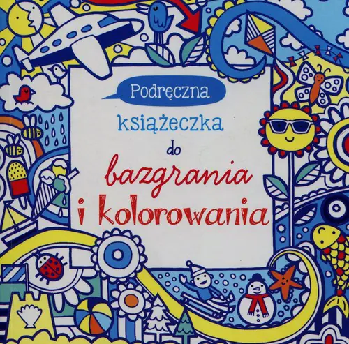 Książka - Podręczna książeczka do bazgrania i kolorowania