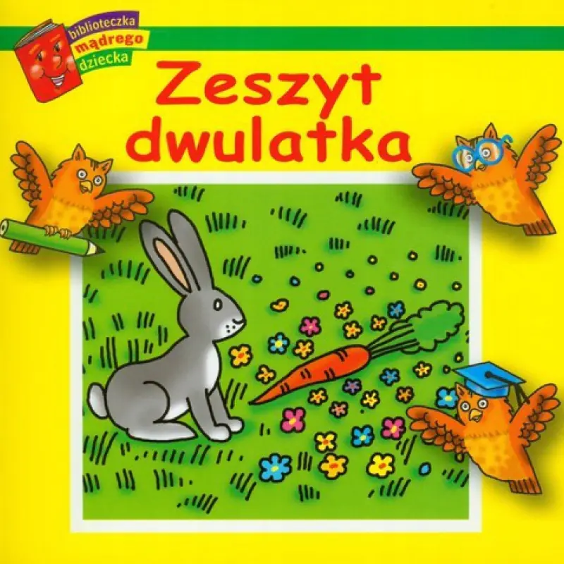 Książka - Zeszyt dwulatka. Biblioteczka mądrego dziecka