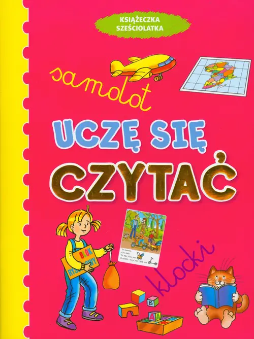 Książka - Uczę się czytać. Książeczka sześciolatka