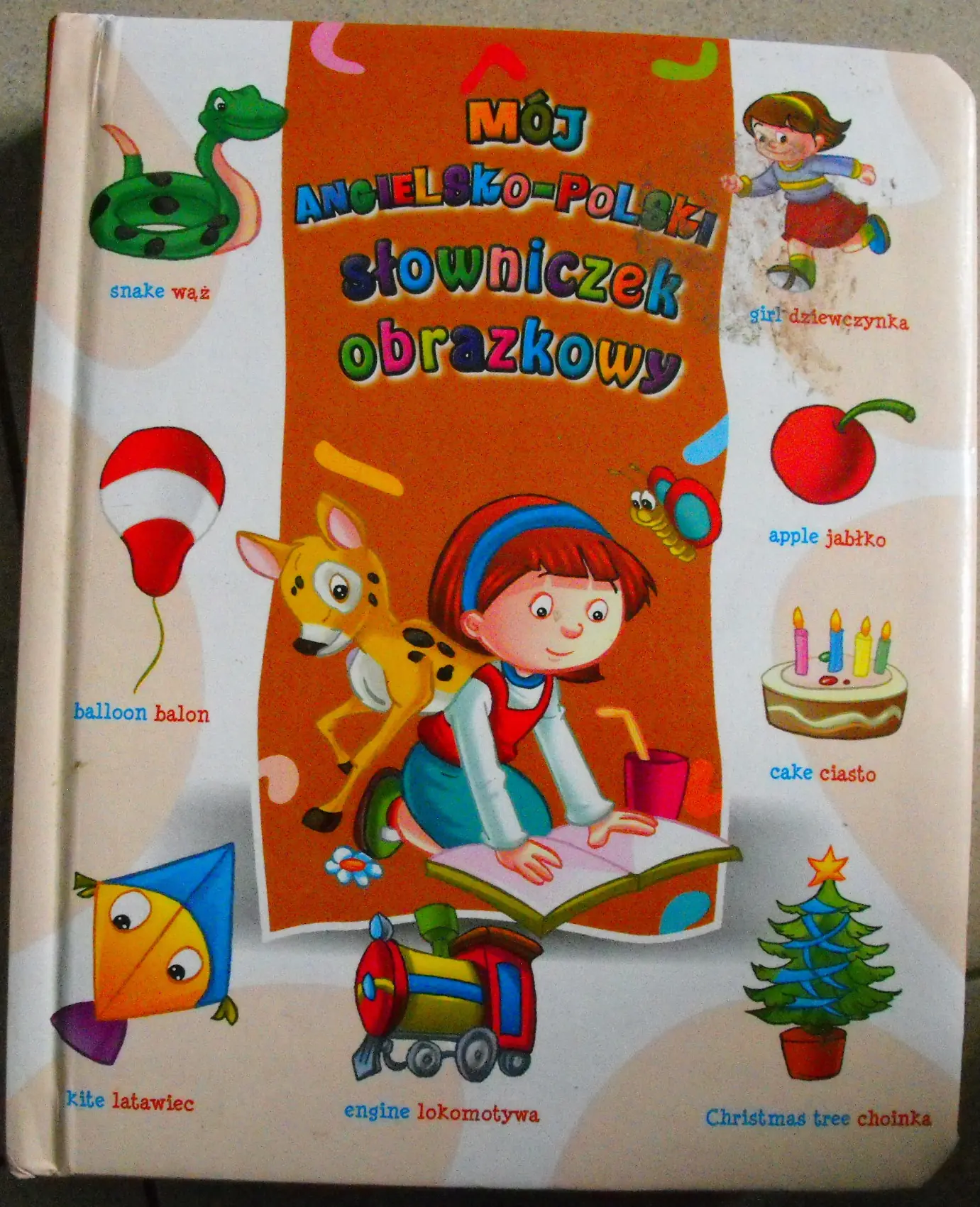 Książka - Mój angielsko-polski słowniczek obrazkowy