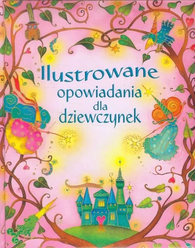 Książka - Ilustrowane opowiadania dla dziewczynek