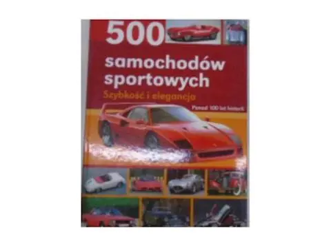 Książka - 500 samochodów sportowych