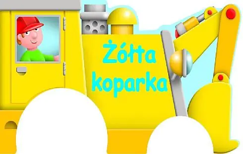 Książka - ¯ółta koparka