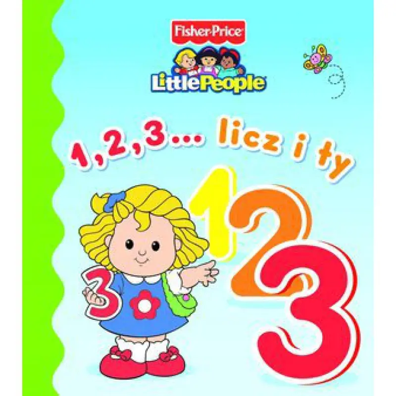Książka - Little People. 1,2,3... licz i ty