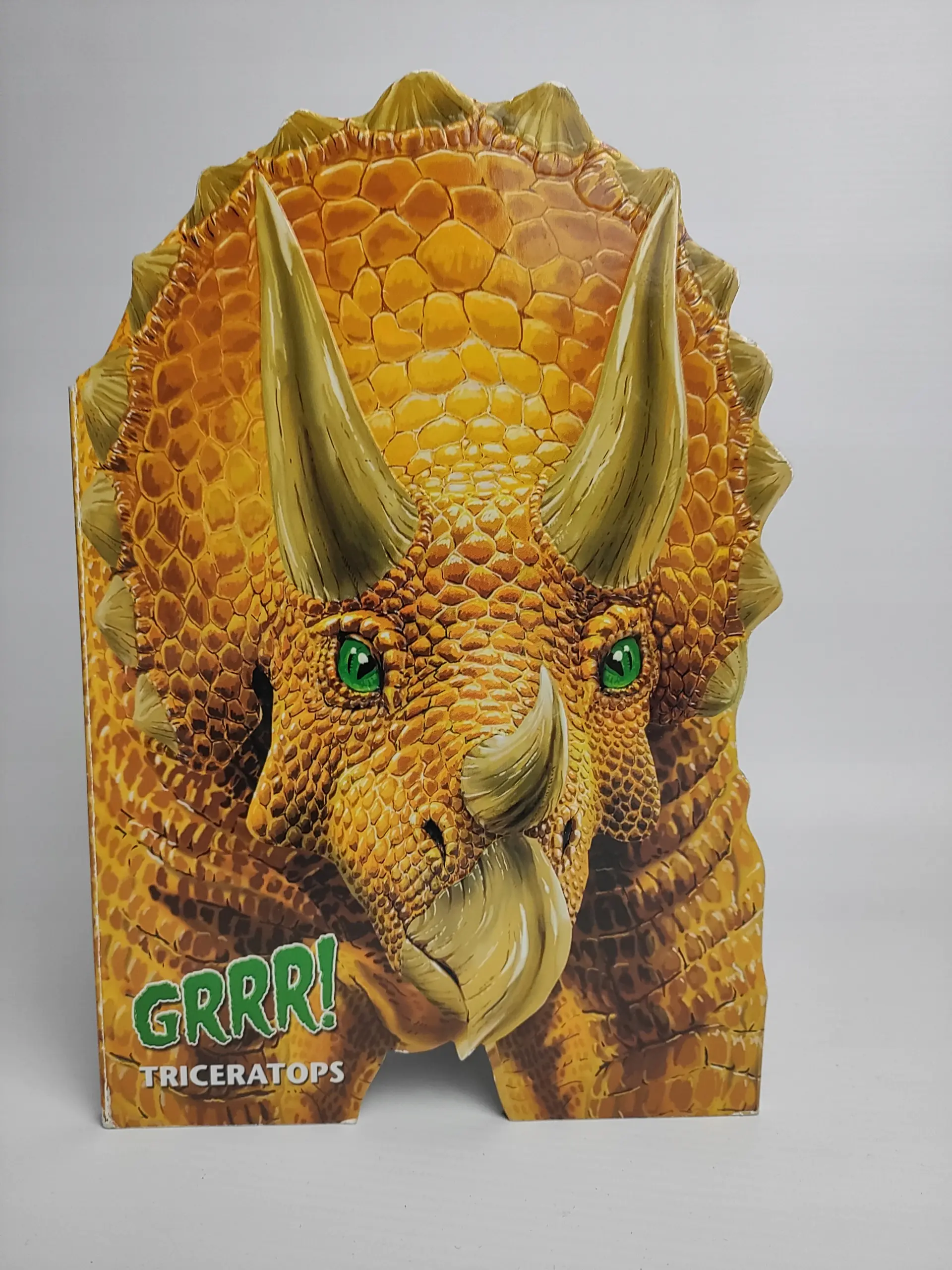 Książka - Grrr! Triceratops