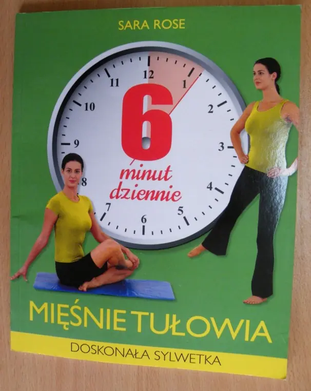 Książka - 6 minut dziennie. Mięśnie tułowia